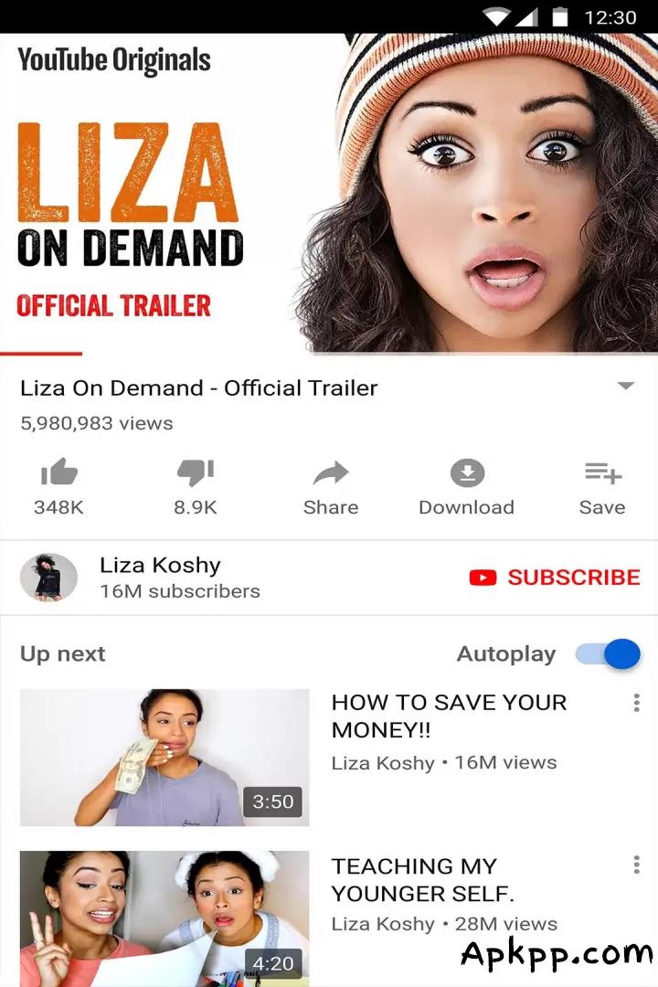 تحميل Youtube apk